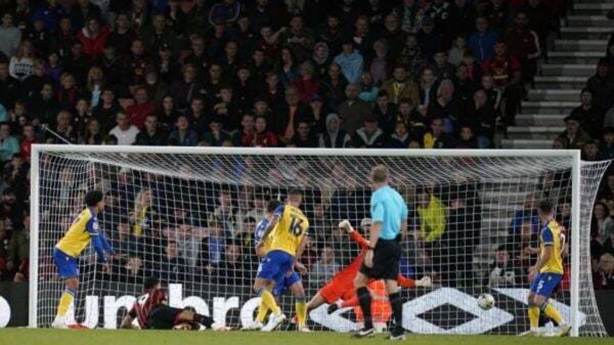 Dominic Solanke helps fire Bournemouth into next round after beating Stoke