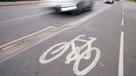 Court reduces damages award to man knocked off his bike by bus