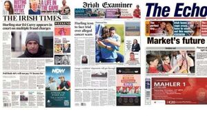 What the papers say: Saturday's front pages