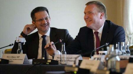 Irish and British ministers say relations ‘back on positive trajectory’