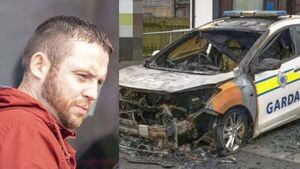 Man jailed for setting fire to patrol car outside garda station Man jailed for setting fire to patrol car outside garda station