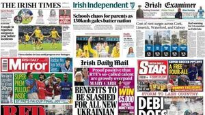 What the papers say: Monday's front pages What the papers say: Monday's front pages