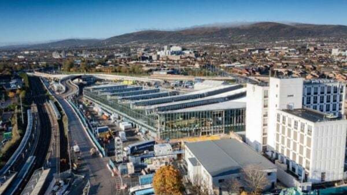 Belfast Grand Central Station due to transform often forgotten area of city