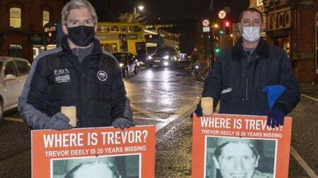 Public interest in the case of Trevor Deely 'massive comfort' to the family