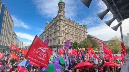 Large-scale industrial action planned in North as unions announce simultaneous strikes