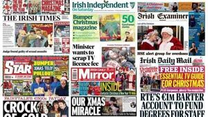 What the papers say: Saturday's front pages What the papers say: Saturday's front pages