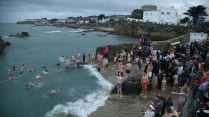 In Pictures: Hundreds brave cold water at the Forty Foot for Christmas swim In Pictures: Hundreds brave cold water at the Forty Foot for Christmas swim