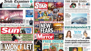 What the papers say: New Year's Day's front pages What the papers say: New Year's Day's front pages