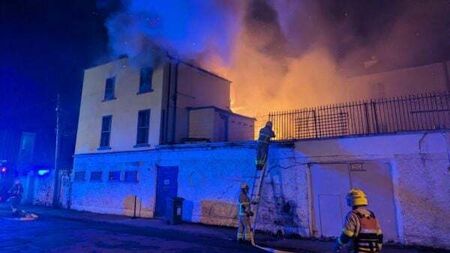 Bacik concerned about 'sinister actors' after fire in planned homeless accommodation