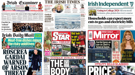 What the papers say: Tuesday's front pages
