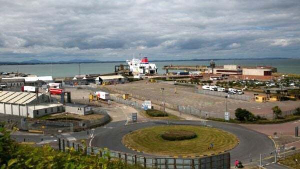 Man arrested over discovery of 14 people in a shipping container at Rosslare