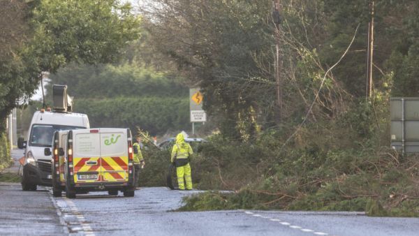 Two orange wind warnings issued as Storm Jocelyn approaches