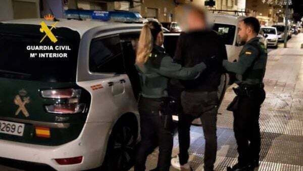Irish fugitive wanted over drugs and weapons offences arrested in Costa Blanca