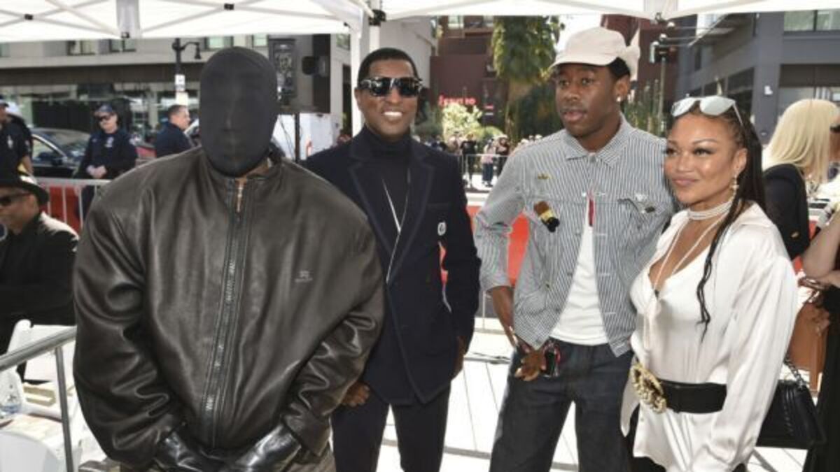 Kanye West confronts ‘reporter’ before Charlie Wilson’s Walk of Fame ceremony