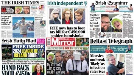 What the papers say: Thursday's front pages