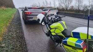 Driver on cocaine caught speeding at 156km/h on busy motorway Driver on cocaine caught speeding at 156km/h on busy motorway