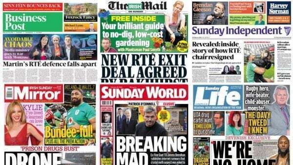 What the papers say: Sunday's front pages