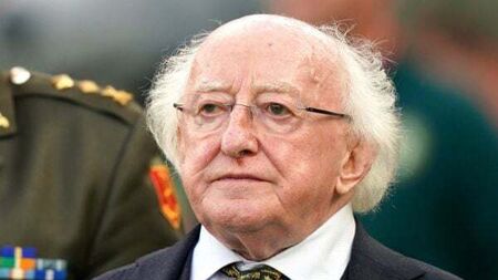 President Michael D Higgins brought to hospital after feeling unwell