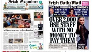 What the papers say: Monday's front pages