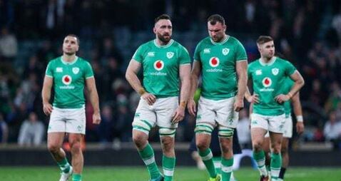 Ireland's Grand Slam hopes over after England loss at Twickenham