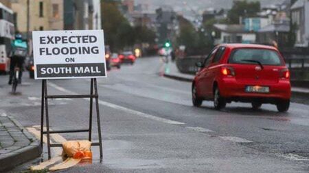 Local flooding expected in Cork as severe rain warning issued