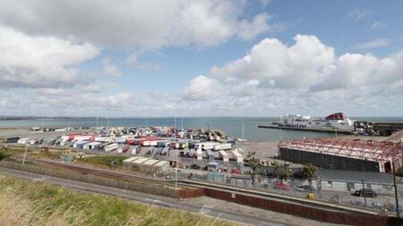 Seven men found in truck trailer at Rosslare Port