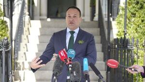Varadkar to mention Gaza during shamrock ceremony as he defends US trip