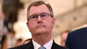 Man removed from plane following ‘verbal altercation’ with DUP leader Donaldson