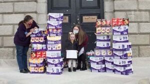 Sisters bring community together giving children in hospital Easter eggs Sisters bring community together giving children in hospital Easter eggs