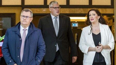 DUP’s Little-Pengelly vows to provide stability after Donaldson's shock resignation