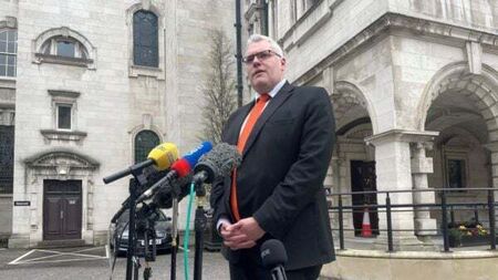 DUP's Robinson ‘humbled’ by public support following party turmoil