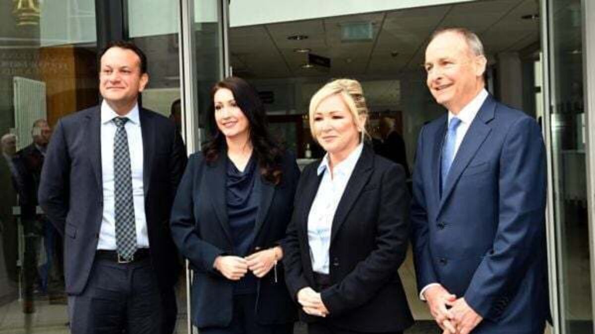 O’Neill insists it is ‘business as usual’ at Stormont following DUP upheaval