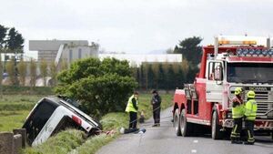 No injuries reported after school bus veers off road in Limerick No injuries reported after school bus veers off road in Limerick