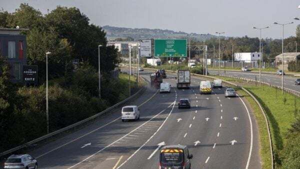 Gardaí appeal for witnesses after woman robbed on hard shoulder of major road