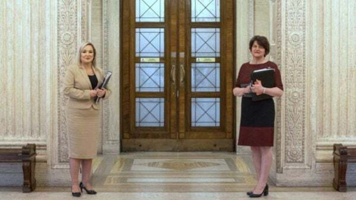 ‘Chill’ between Foster and O’Neill after Storey funeral, Covid inquiry told