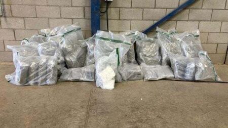 Two arrested after drugs worth £1.9m seized in Castledawson