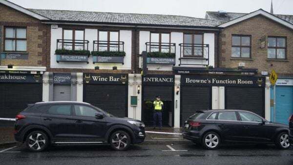CCTV footage of gangland shooting at Dublin steakhouse shown in court