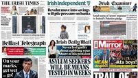 What the papers say: Thursday's front pages