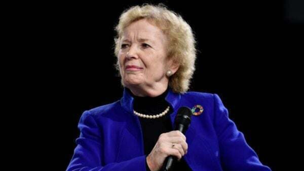 Honorary doctorates for former president Mary Robinson and Patrick Kielty