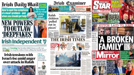 What the papers say: Tuesday's front pages