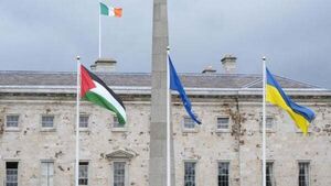 Man in court charged over alleged attempt to remove Palestinian flag from Leinster House Man in court charged over alleged attempt to remove Palestinian flag from Leinster House