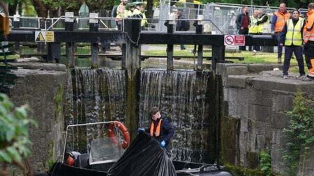 Tents cleared from Grand Canal with asylum seekers offered State shelter