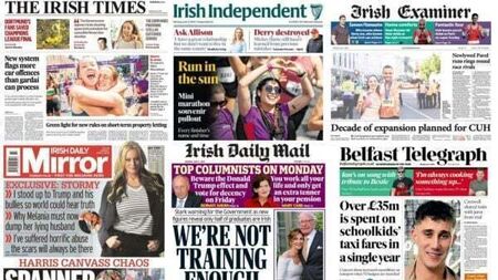 What the papers say: Monday's front pages