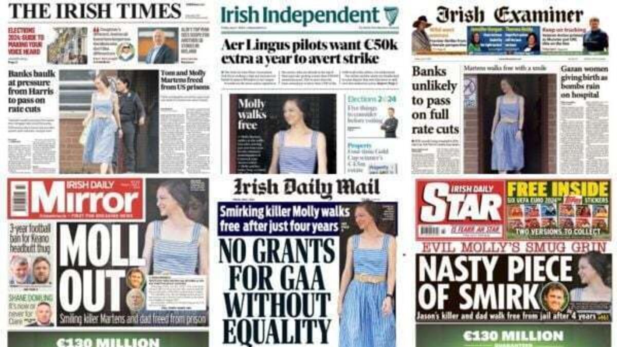 What the papers say: Friday's front pages