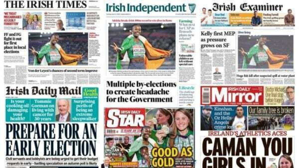 What the papers say: Tuesday's front pages