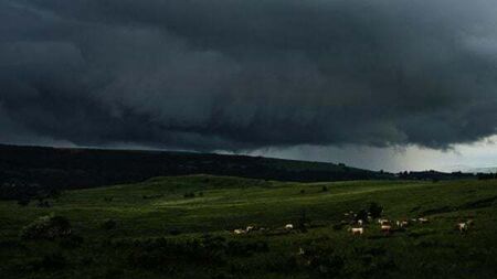 Yellow thunderstorm warning in place for nine counties