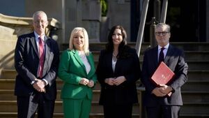 Starmer meets O’Neill and Little-Pengelly in first trip to the North as prime minister