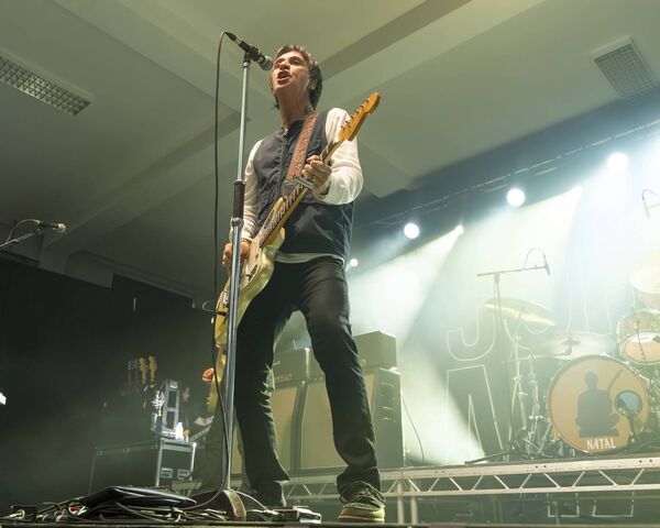 Johnny Marr played tunes from the Smiths as well as solo songs