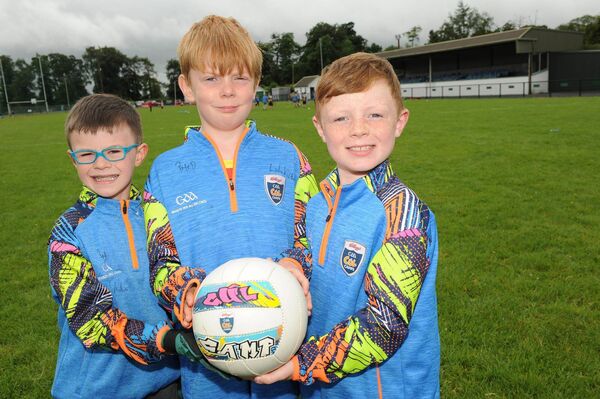 Jamie, Oisin and Dessie, Boys U9s 