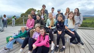 Athy youth club enjoys a scenic walk Beyond the Trees